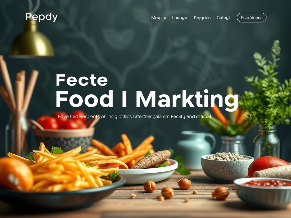 landing page comida landing page comida