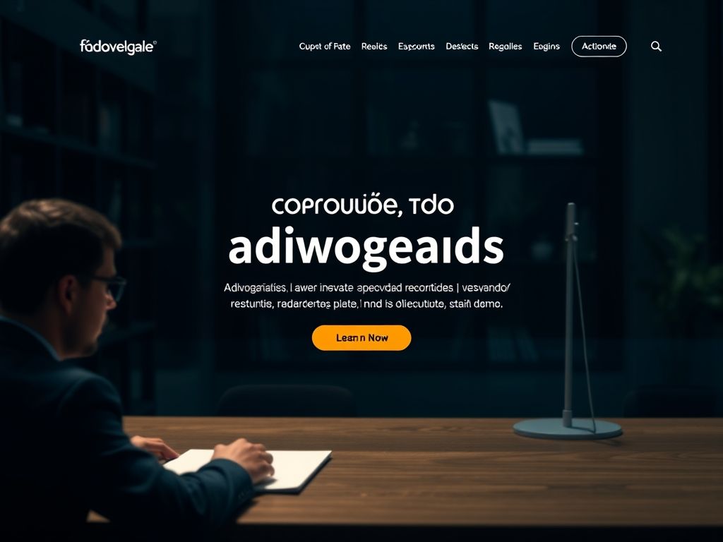 landing page para advogados landing page para advogados