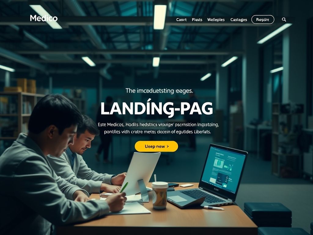 landing page para medicos landing page para medicos