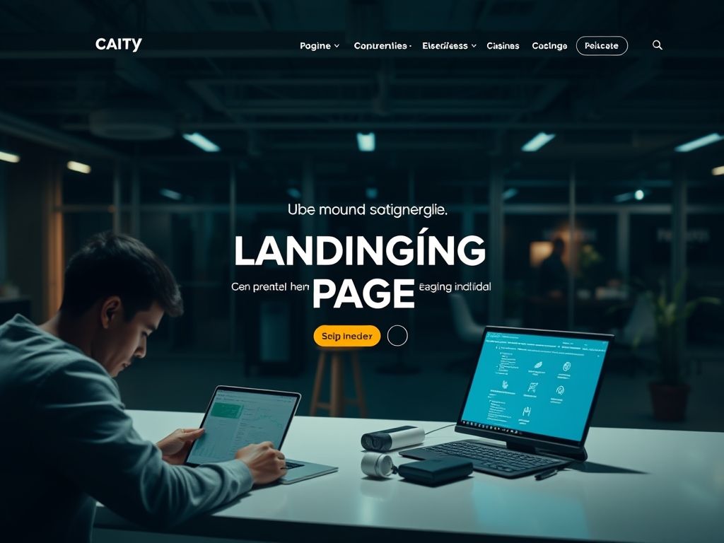 landing page profissional