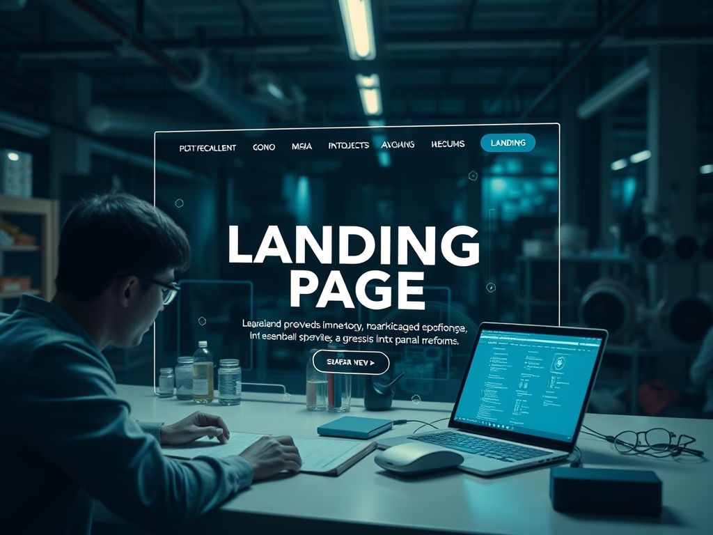 landing page tecnologia landing page tecnologia
